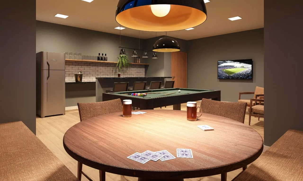 Pub — espaço social e confraternização Auge Panamby